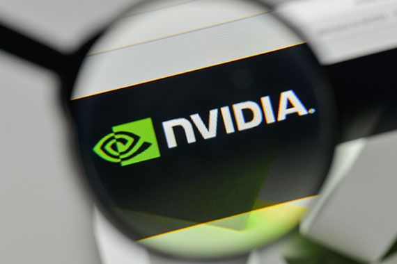 Un logo de Nvidia