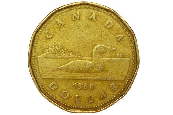 Un dollar canadien