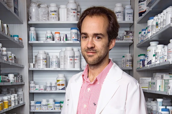 Marc-André Mailhot, pharmacien, diplômé en gestion et président fondateur de Maillon Vert.
