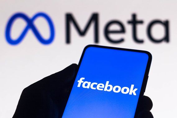 Les logos de Meta Platforms et de Facebook