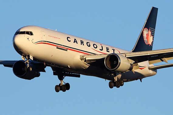 Un avion de Cargojet