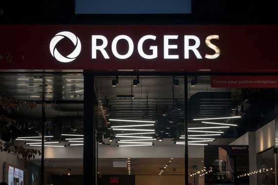 Une boutique de Rogers.