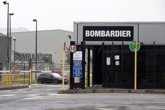 Une usine de Bombardier