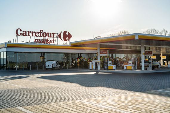 Une épicerie Carrefour