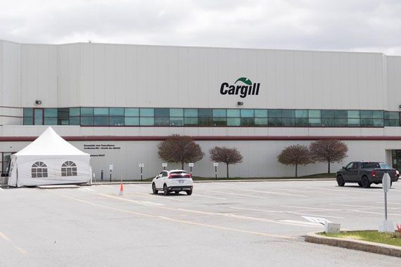 L'usine de Cargill à Chambly