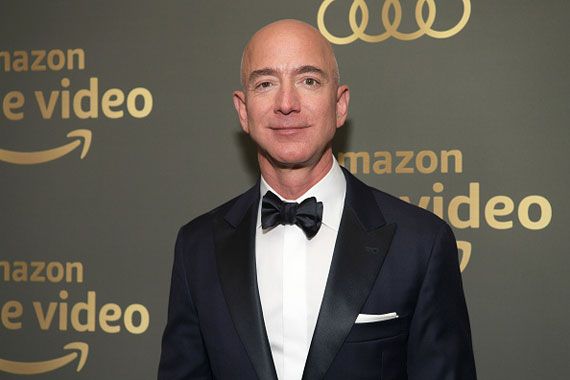 Le PDG d'Amazon, Jeff Bezos.