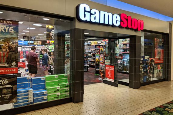 Une boutique GameStop