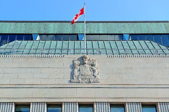 Un édifice de la Banque du Canada
