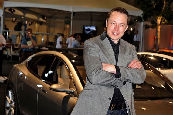 Le PDG de Tesla, Elon Musk