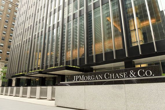 Un bureau de JP Morgan