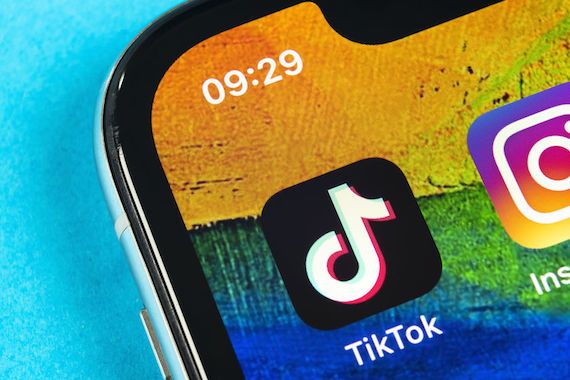 L'application de TikTok